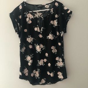 Express Floral Blouse